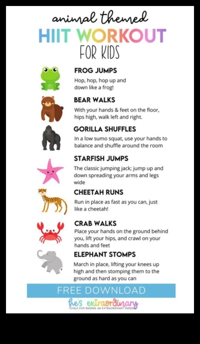 Лудории с животни Аеробика: Причудливи детски тренировки за смях