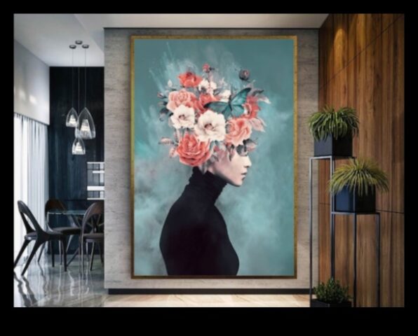 Blossom Elegance Внесете прекрасното нещо за характерът интериор