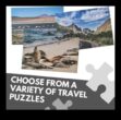 Journey Jigsaw На загадка в съответствие с пътешественика за перфектни пътувания