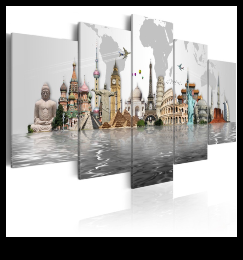 Културни платна: рисуване на света със забележителности