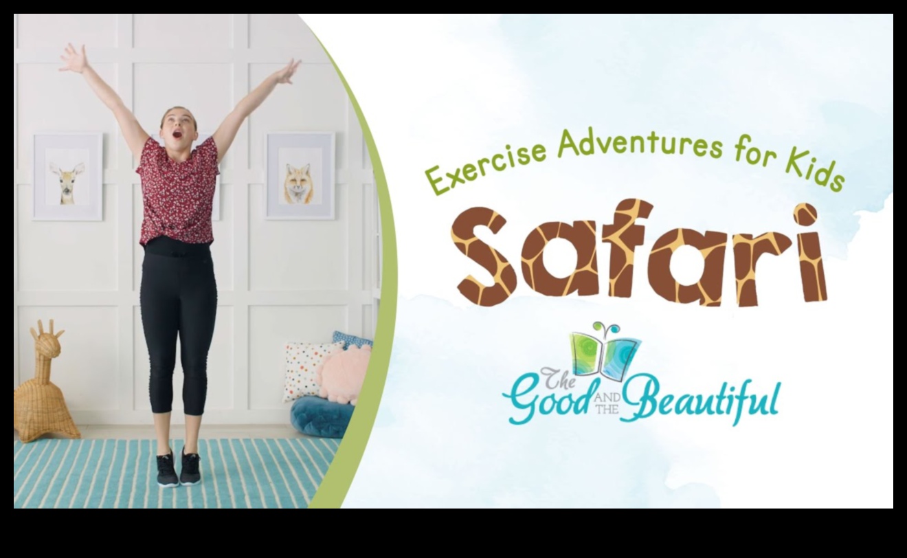 Safari Stretch Тренировки, вдъхновени от животни, за деца от всички възрасти 5 Safari Stretch Safari: Детски тренировки, вдъхновени от животни