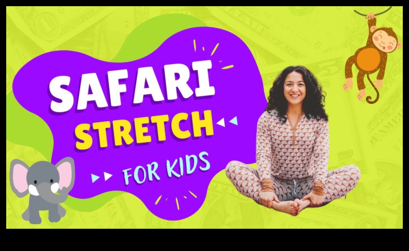 Safari Stretch Тренировки, вдъхновени от животни, за деца от всички възрасти 4 Safari Stretch Safari: Детски тренировки, вдъхновени от животни