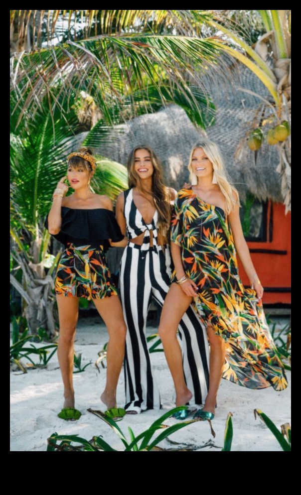 Island Glow Dress, за да впечатлите в летни тоалети, вдъхновени от тропически стил 2 Island Glow: летни тоалети, вдъхновени от тропически стил за бляскави вечери