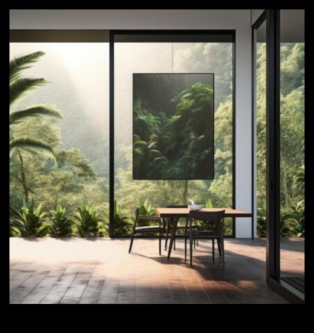 Издигнат оазис за вертикално градинарство Спокойствие за модерния къща